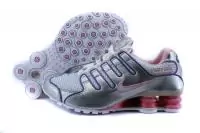 baskets nike shox promos nz taille 36-40 -argent-purple01